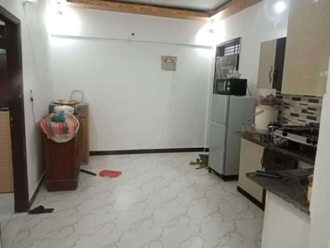 Portion For Sale Nazimabad No 3G 2 Bed Drawing TV Lounge