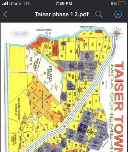 Required Taiser Town Plots